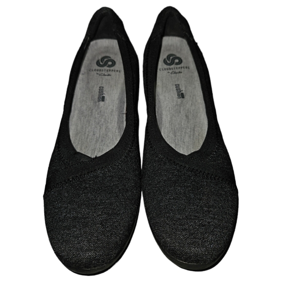 Cloudsteppers By Clarks Soft Cushion Memory Foam Wedge Heels - Picture 5 of 5